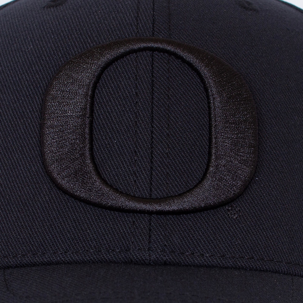 Classic Oregon O, Nike, Black, Curved Bill, Performance/Dri-FIT, Accessories, Unisex, Twill, Tonal, Adjustable, Hat, 856253